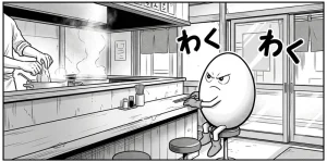 わくわく wakuwaku — thrilled with anticipation