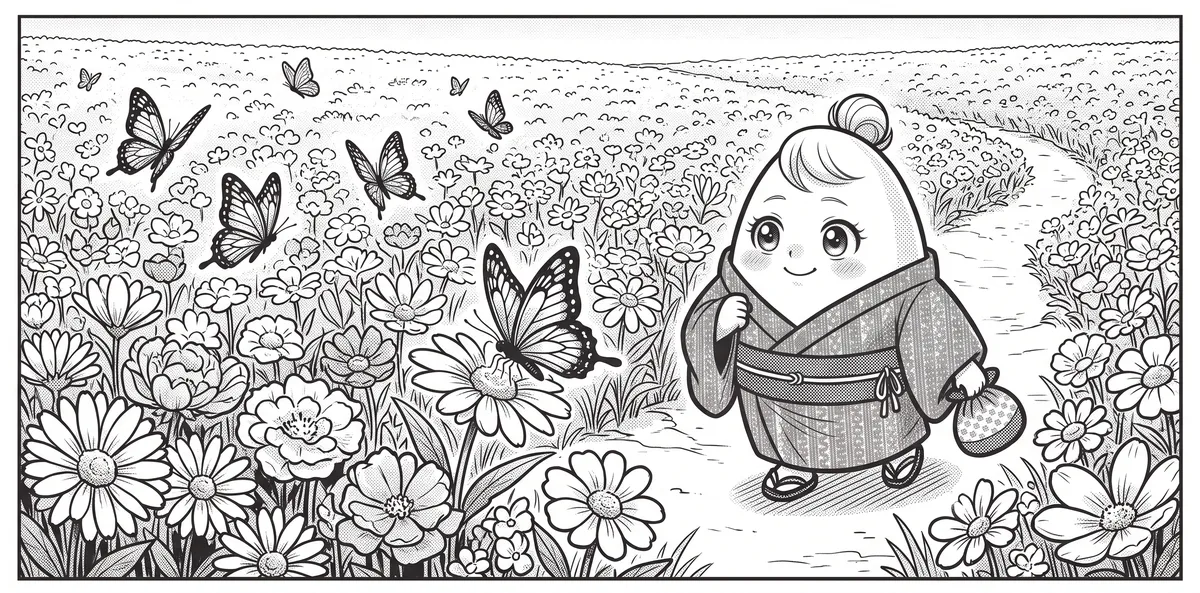🌸 Japanese Onomatopoeia in Manga: tsuun — A Flower with a Surprise 😵 [89]