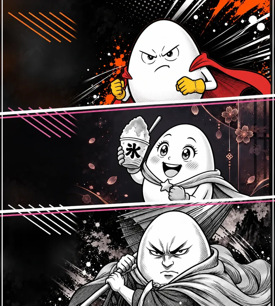 OH!NO!MATOPE! · Lady Egg · Samurai Eggman
